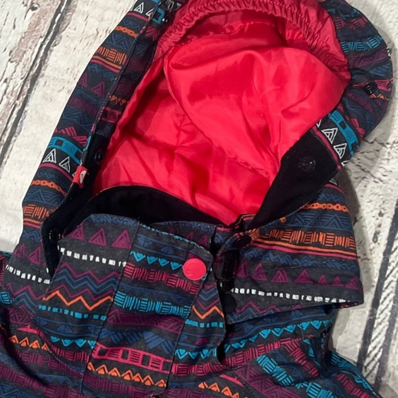 Roxy Snowboarding Ski Skiing Hooded Girls Youth Boys Coat Winter Jacket - Picture 5 of 10